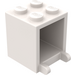 LEGO White Container 2 x 2 x 2 with Solid Studs (4345)