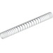 LEGO White Corrugated Hose 8.8 cm (11 Studs) (23003 / 71986)