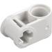 LEGO White Cross Block 90° 1 x 2 (Axle/Pin) (6536 / 40146)