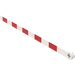 LEGO White Crossbar with Red Stripes for Train Level Crossing (4512)