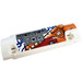 LEGO White Curved Panel 11 x 3 with 2 Pin Holes with Car, &#039;POWER TOW&#039;, Lightning Sticker (62531)