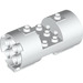 LEGO blanc Cylindre 3 x 6 x 2.7 Horizontal Goujons à centre creux (30360)