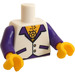 LEGO White Disco Dude Torso (973 / 88585)