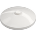 LEGO hvid Dish 4 x 4 (Solid knops) (3960 / 30065)