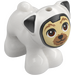 LEGO Blanc Chien - Pug avec Casque Spatial (107651)