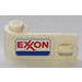 LEGO Weiß Tür 1 x 3 x 1 Links mit Exxon Logo Aufkleber (3822)