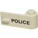 LEGO White Door 1 x 3 x 1 Right with POLICE (3821)