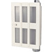 LEGO Blanco Puerta 1 x 4 x 5 Derecha con 6 Paneles (73312)