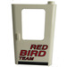 LEGO White Door 1 x 4 x 5 Train Right with Red Bird Team Sticker (4182)