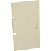 LEGO White Door 1 x 4 x 6 Grooved (3644)