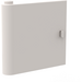 LEGO White Door 1 x 5 x 4 Left with Thick Handle (3195)