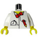 LEGO White Dr. Cyber Torso (973)