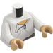 LEGO White Duncan Idaho Minifig Torso (973 / 76382)