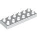 LEGO White Duplo Plate 2 x 6 (98233)