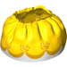 LEGO Weiß Duplo Skirt mit Gelb und Orange Roses (37194)