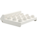 LEGO blanc Duplo Roue House Roof (2200)