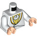 LEGO White Egghead Minifig Torso (973 / 76382)