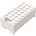 LEGO blanc Electric 9V Battery Boîte 4 x 8 x 2.333 Cover (4760)