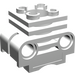 LEGO Wit Motor Cilinder met sleuven in de zijde (2850 / 32061)