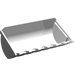 LEGO White Excavator Bucket 8 x 10 (2951)