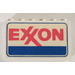 LEGO White Exxon Sign Stickered Assembly