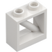 LEGO White Fence 1 x 2 x 1.3 (3224)