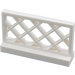 LEGO Weiß Zaun 1 x 4 x 2 Lattice (3185)