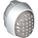LEGO White Fencing Mask with Silver Mesh (19005)