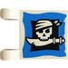 LEGO White Flag 2 x 2 with Skull and Cutlass without Flared Edge (2335 / 48983)