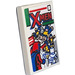 LEGO hvid Fliese 2 x 3 med X Men Comic