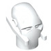 LEGO White General Grievous Head (Plain) (50994)