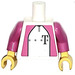 LEGO White German Telekom Racing Cyclist Torso (973)