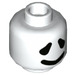 LEGO White Ghost Minifigure Head (Recessed Solid Stud) (3626 / 68421)