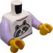 LEGO Weiß Mädchen Minifigur Torso (973 / 76382)