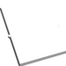 LEGO blanc Verre for Fenêtre 4 x 4 x 3 (4448)