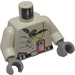 LEGO White Grip Torso (973 / 73403)