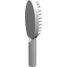 LEGO White Hairbrush with Short Handle (10mm) (3852)