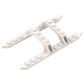 LEGO White Helicopter Landing Skids 12 x 6 (30248 / 40939)