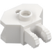 LEGO White Hinge 1 x 2 Locking with Towball Socket (30396 / 51482)