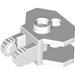 LEGO White Hinge 1 x 2 Locking with Towball Socket (30396 / 51482)