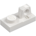 LEGO White Hinge Plate 1 x 2 Locking with Single Finger On Top (30383 / 53922)