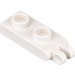 LEGO White Hinge Plate 1 x 2 with 2 Fingers Hollow Studs (4276) LEGO White Hinge Plate 1 x 2 with 2 Fingers Hollow Studs (4276)
