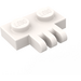 LEGO White Hinge Plate 1 x 2 with 3 Stubs (2452)