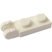 LEGO White Hinge Plate 1 x 2 with Dual Fingers (44302 / 54657)