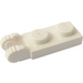 LEGO White Hinge Plate 1 x 2 with Locking Fingers without Groove (44302 / 54657)