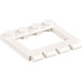 LEGO White Hinge Plate 4 x 4 Sunroof (2349)