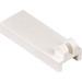 LEGO White Hinge Tile 1 x 2 with 2 Stubs (4531)