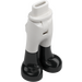 LEGO White Hip with Pants with Black Boots (2277 / 16925)