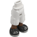 LEGO White Hip with Shorts with Cargo Pockets with Black shoes with Gray Laces (2268)