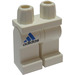 LEGO Bianco Fianchi e gambe con Adidas logo (3815)